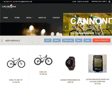 Tablet Screenshot of justridecycles.com.au